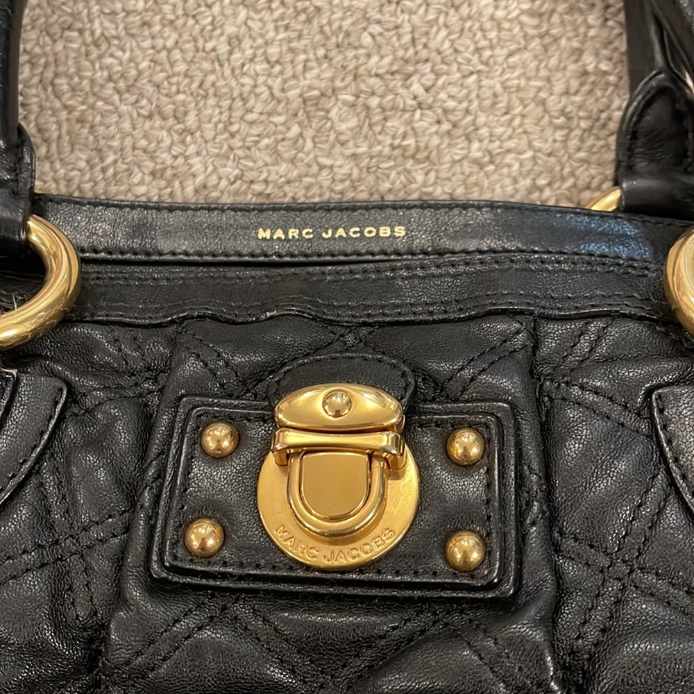 Marc Jacobs Black Quilted Bag - Picture 2 of 4